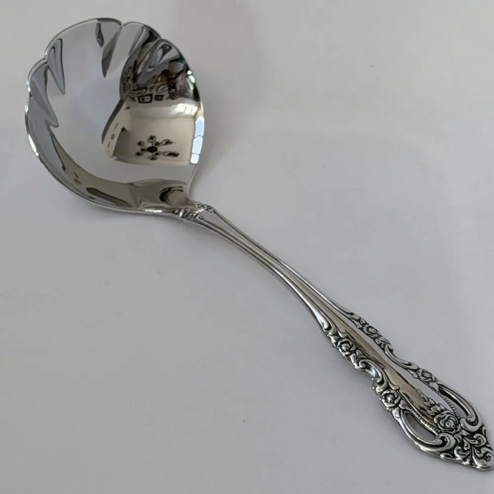 6pc Oneida Community Brahms Flatware Hostess Serving Set Stainless Betty Crocke